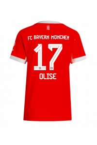 Bayern Munich Michael Olise #17 Voetbaltruitje Thuis tenue Dames 2025-26 Korte Mouw